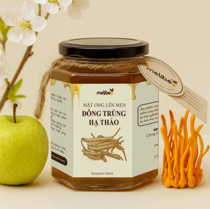 Mật ong lên men Đông Trùng Hạ Thảo